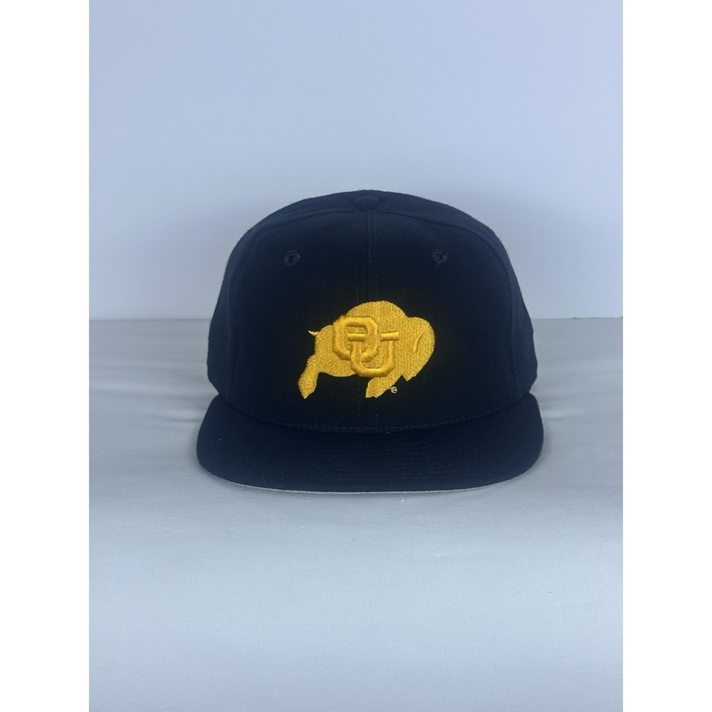 Vintage 90's Colorado Buffaloes New Era Pro Model Fitted Hat Cap 7 3/8 Deadstock